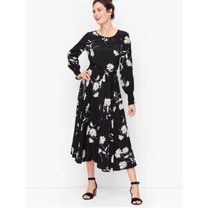 NWT Talbots midi floral spring/summer dress